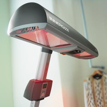 Innergize HB 935 met Nieuwe Lampen Bezorgen 2 Jaar Garantie, Zo goed als nieuw, Zonnebank enkelzijdig, Minder dan 10 lampen