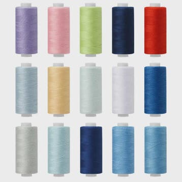 10 Rollen Polyester Naaigaren 402 - 400 Yards - Voor Hand &, Verzenden, Nieuw