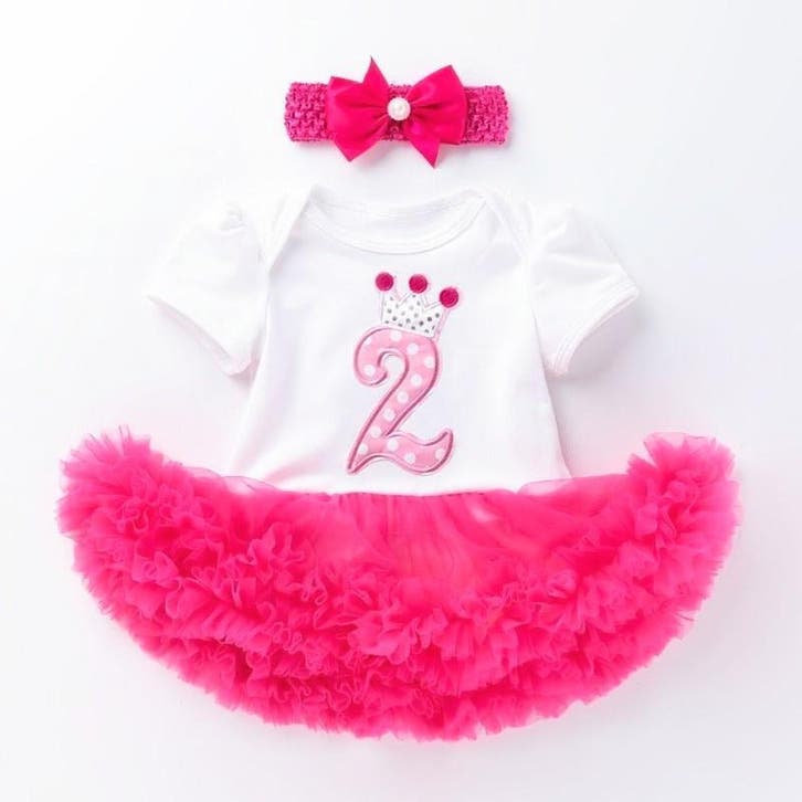3-delig tweede verjaardag setje Little Princess, Kinderen en Baby's, Kinderkleding | Maat 92, Meisje, Nieuw, Setje, Verzenden
