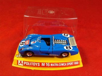 Politoys 1:43 - Modelauto - ref. #M16 Matra Simca Sport 660, Nieuw