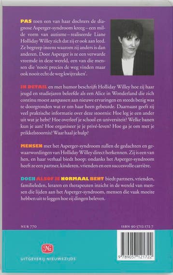 Doen alsof je normaal bent / Pretending to be normal :, Boeken, Verzenden, Gelezen, Liane Holliday Willey