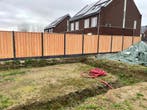 Douglas Houtbeton schutting 21 planken | €125 per meter!, Nieuw, Hout, 1 tot 2 meter