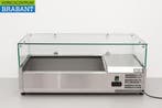 HCB RVS Opzetvitrine Opzet koelvitrine saladière 2 x 1/3 en, Zakelijke goederen, Horeca | Keukenapparatuur, Ophalen of Verzenden