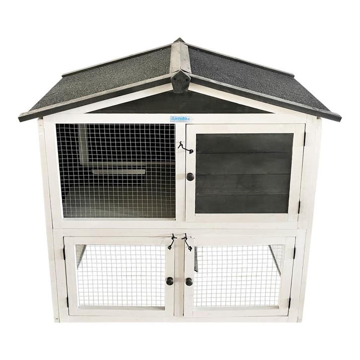 Dierenverblijf | Konijnenhok | Houten kooi | 94x46x96 | Hout, Dieren en Toebehoren, Knaagdieren en Konijnen | Hokken en Kooien