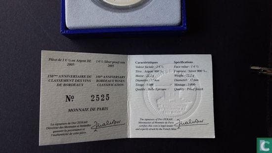 Frankrijk 1½ euro 2005 (PROOF) 150th anniversary Bordeau.., Postzegels en Munten, Munten | Europa | Euromunten, Losse munt, Overige waardes