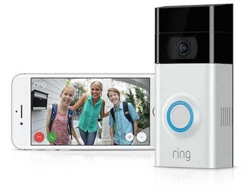 Ring Video Doorbell 2 - Videodeurbel - 1080p HD -, Verzenden, Zo goed als nieuw