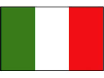 Italiaanse boot vlag 20 x 30 cm, Watersport en Boten, Ophalen of Verzenden, Nieuw
