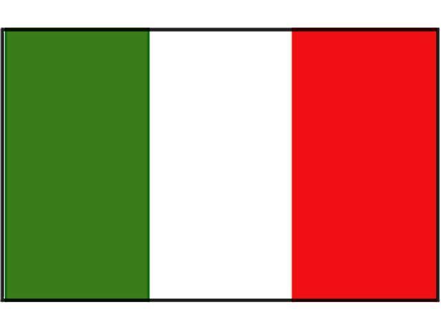 Italiaanse boot vlag 20 x 30 cm, Watersport en Boten, Accessoires en Onderhoud, Nieuw, Ophalen of Verzenden