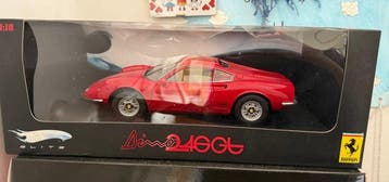 Hot Wheels 1:18 - Model sportwagen - Ferrari Dino 246 GT -, Nieuw