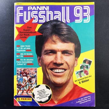 1992/93 Panini Complete Sticker Album Fussball 93 (German, Nieuw