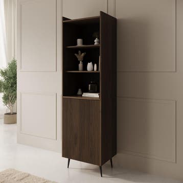 Boekenkast donker eiken 180cm | nieuw | gratis bezorging, Huis en Inrichting, Kasten | Boekenkasten, Overige materialen, Verzenden