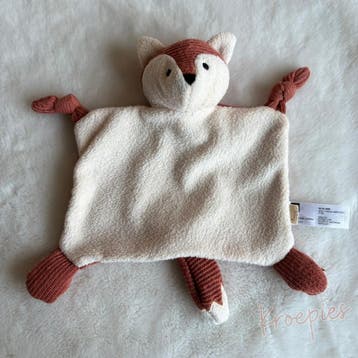 HEMA knuffeldoekje vos ribbel, Verzenden, Nieuw
