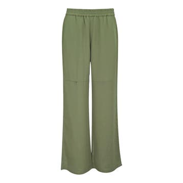 MAC • kaki pantalon Esther cargo • 36, Kleding | Dames, Verzenden, MAC, Nieuw, Maat 36 (S)