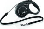 Flexi New Classic Koord - Hondenriem - Zwart - S - 5 meter -, Verzenden, Nieuw
