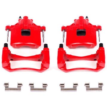 Power Stop 00-05 Buick LeSabre Front Red Calipers w/Brackets, Ophalen of Verzenden, Nieuw