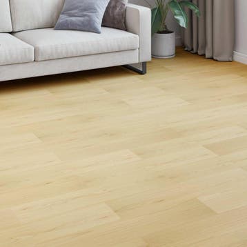 vidaXL Laminaatvloer Zacht Beige 101 x 20 x 0,8 cm 5 st, Doe-het-zelf en Verbouw, Vloerdelen en Plavuizen, Verzenden, Nieuw
