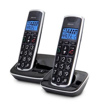 Senioren DECT telefoon | Alecto | FX-6020 | 2 stuks, Verzenden, Nieuw