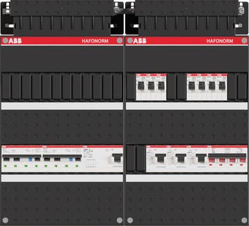 ABB Hafonorm PV-EV-WP-Groepenkast | HS 40A - 4 x ALS 63A, Ophalen of Verzenden, Nieuw, Groepenkast
