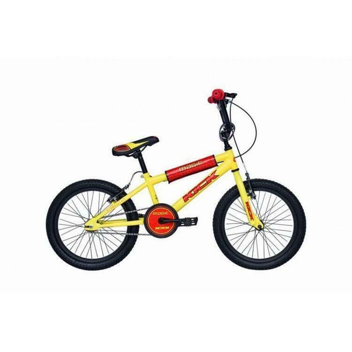 Magic Kick Crossfiets 20 Inch Geel, Fietsen en Brommers, Fietsen | Jongens, Nieuw, Ophalen of Verzenden