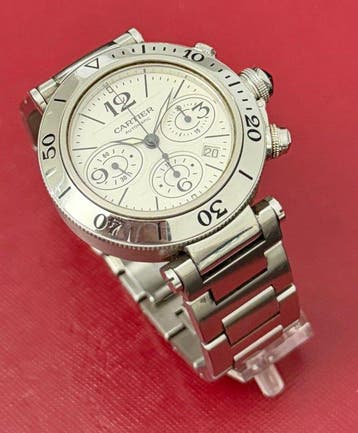 Cartier - Pasha Seatimer - W31089m7 - Heren - 2007, Nieuw