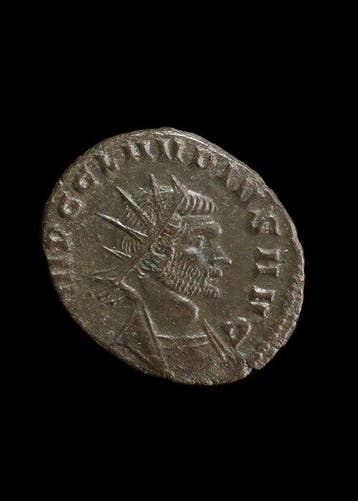 Oud-Romeins Brons Antoninianus van Claudius II Gothicus