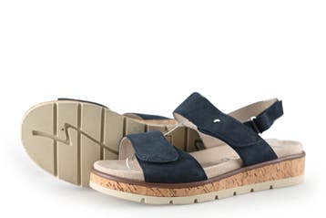 Caprice Sandalen in maat 38 Blauw, Kleding | Dames, Schoenen, Sandalen of Muiltjes, Zo goed als nieuw, Caprice, Verzenden