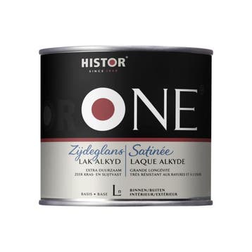ONE by Histor Lak Alkyd Zijdeglans 500 ml, Ophalen of Verzenden, Nieuw