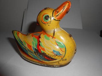 WYANDOTTE Made in USA - Opwindbaar blikken speelgoed -, Antiek en Kunst