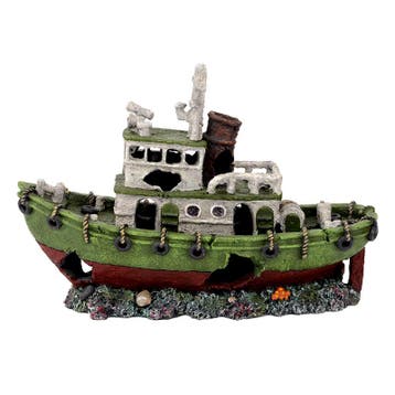 Gezonken sleepboot OS-905 - aquarium decoratie, Ophalen of Verzenden, Nieuw