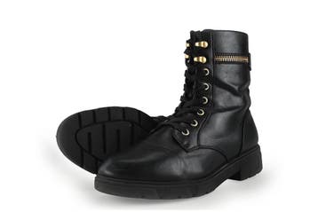 S.oliver Veterboots in maat 39 Zwart, Verzenden, Zwart, Overige typen, Zo goed als nieuw
