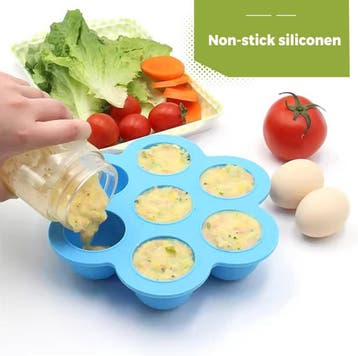 HI NATURE™ Babyvoeding bewaarbakjes set - Baby bakjes met 4, Ophalen of Verzenden, Zo goed als nieuw