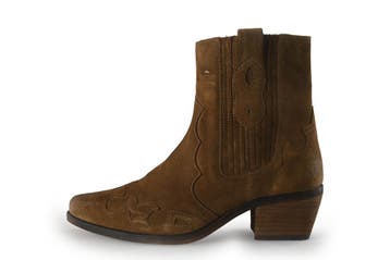 Manfield Cowboy laarzen in maat 38 Bruin, Bruin, Verzenden, Zo goed als nieuw, Manfield