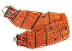 Konyak Naga met kralen versierde riem uit Noordoost-India -, Antiek en Kunst