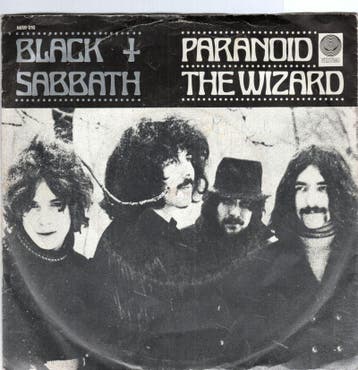 Black Sabbath - Paranoid + The Wizard (Vinylsingle), Nieuw in verpakking