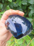 Amber - Barnsteen - 2 ultra blue amber pieces! 196 & 181