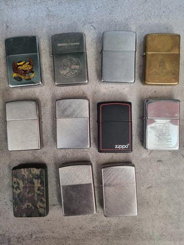 Zippo - Aansteker - Staal - (11), Nieuw