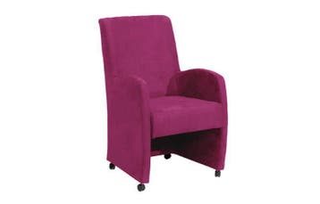 Eetkamerstoel Paulo - eetkamerstoelen - Roze, Huis en Inrichting, Nieuw, Stof