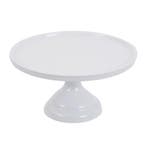 Taartplateau Wit Melamine Ø23,5x12cm, Verzenden, Nieuw