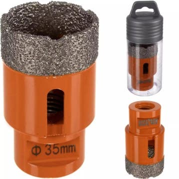 Diamantboor - 35mm - M14 - Droog boren, Ophalen of Verzenden, Nieuw, Overige typen