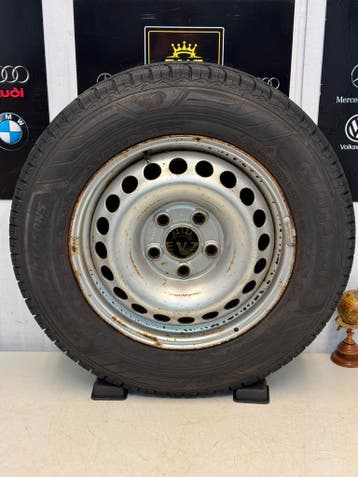 VW Transporter T5 bj.2015 All-Seasons reservewiel 5x120, 16 inch, Banden en Velgen, All Season, Bestelwagen
