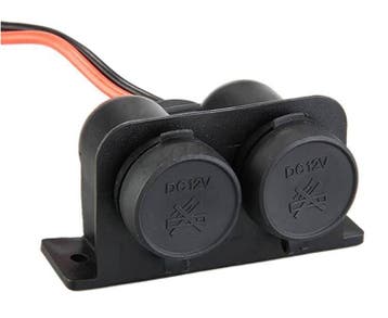 Dubbele sigarettenaansteker - 12V, Auto diversen, Ophalen of Verzenden, Nieuw