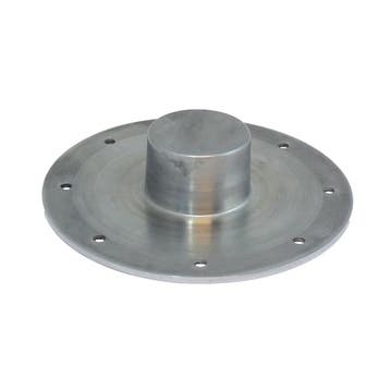 Inbouwvoet Aluminium voor ARC Tafelpoot 66 cm, Ophalen of Verzenden, Nieuw