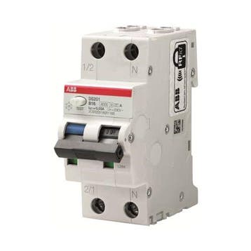 ABB Aardlekautomaat 1P+N C25 30mA DS201, Ophalen of Verzenden, Nieuw