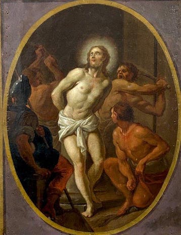 Francesco Trevisani (1656–1746), Bottega di - Cristo alla