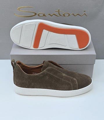Santoni - Sneakers - Maat: EU 44 - Nieuw met tags, Nieuw