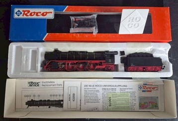 Roco H0 - 43359 - Stoomlocomotief met tender (1) - BR 01 008, Nieuw