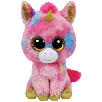 Ty Beanie Boo eenhoorn Fantasia - pluche - 42 cm - knuffel, Kinderen en Baby's, Speelgoed | Knuffels en Pluche, Verzenden, Nieuw
