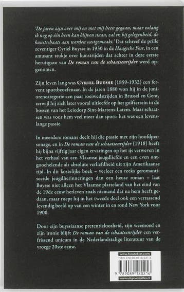 De roman van de schaatsenrijder 9789089180216 C. Buysse, Verzenden, Zo goed als nieuw, C. Buysse