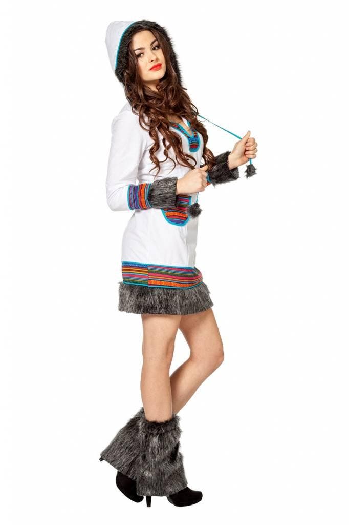 Eskimo kostuum dames, Kleding | Dames, Carnavalskleding en Feestkleding, Nieuw, Ophalen of Verzenden