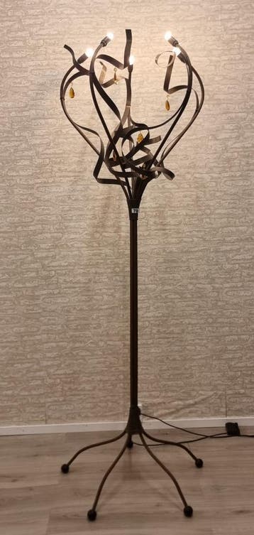 Jacco Maris vloerlamp Ruban Plie 079 Refurbished, Ophalen, Overige materialen, 200 cm of meer, Klassiek